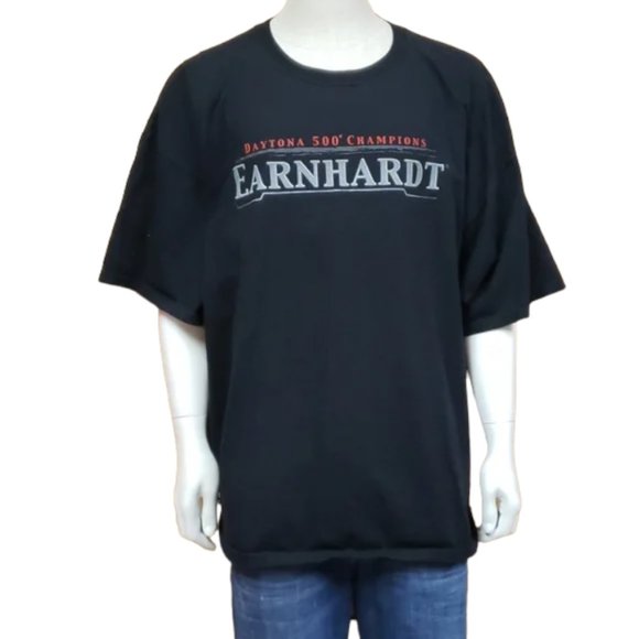 Dale Earnhardt NASCAR Tee | Men’s XXL | Black Graphic Racing Shirt - Picture 1 of 9